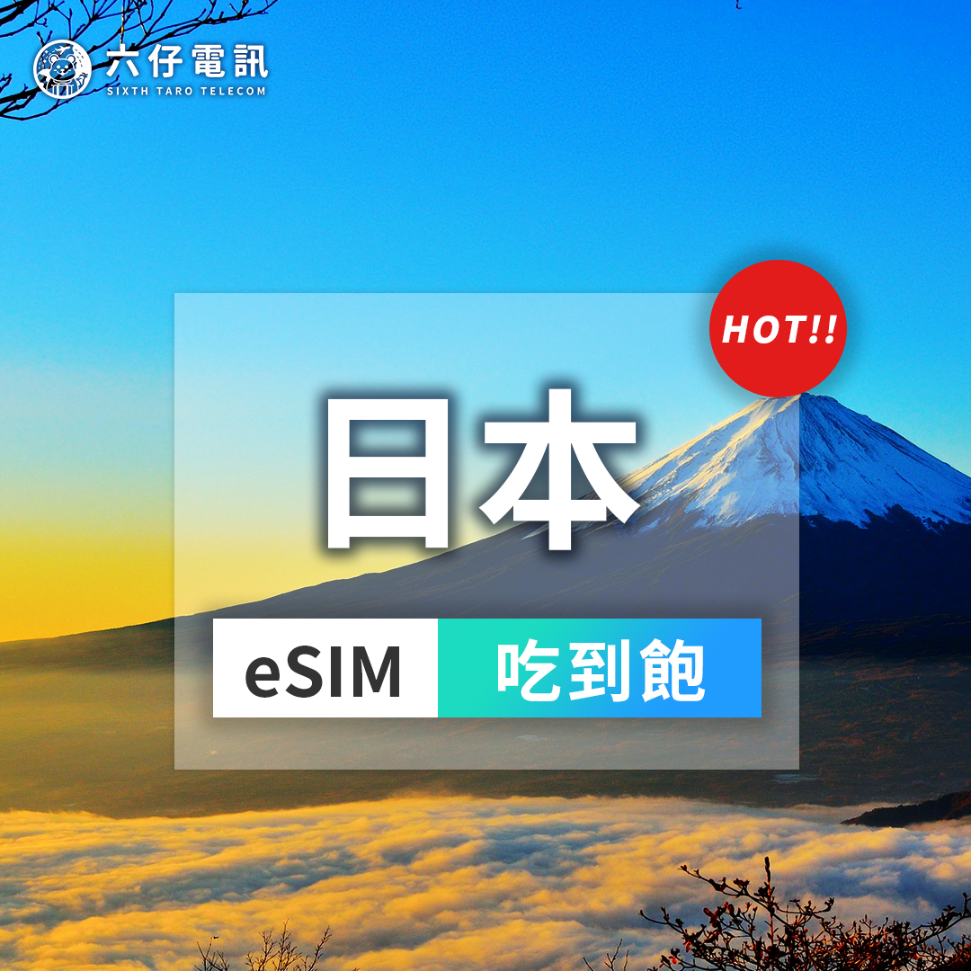 【eSIM】docomo日本esim 3~30天 無限流量吃到飽不降速